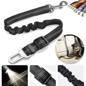 Dog Seat Belt Leash Car SUV Seat Belt Adjustable Harness Tether Leash